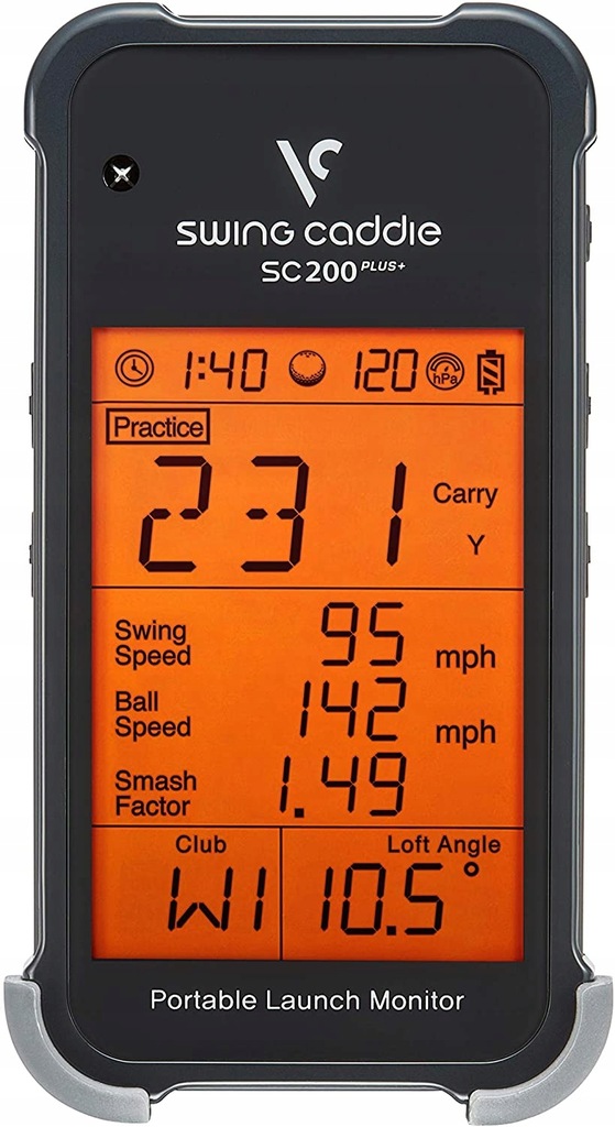A8 Monitor startowy Swing Caddie SC200 Plus Golf