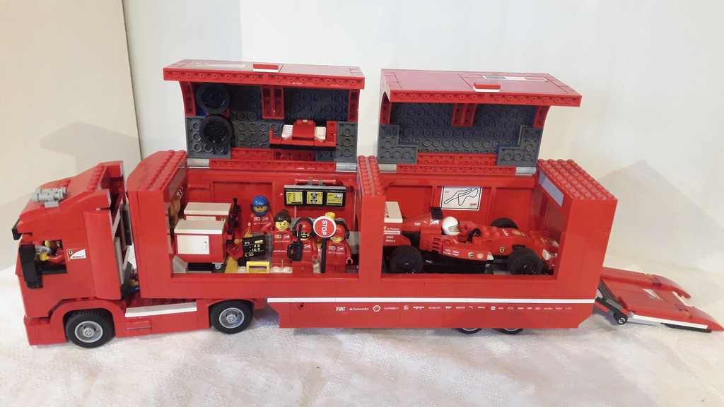 LEGO city speed 75913 ciężarówka tir FERRARI F14 - 8519771847 ...