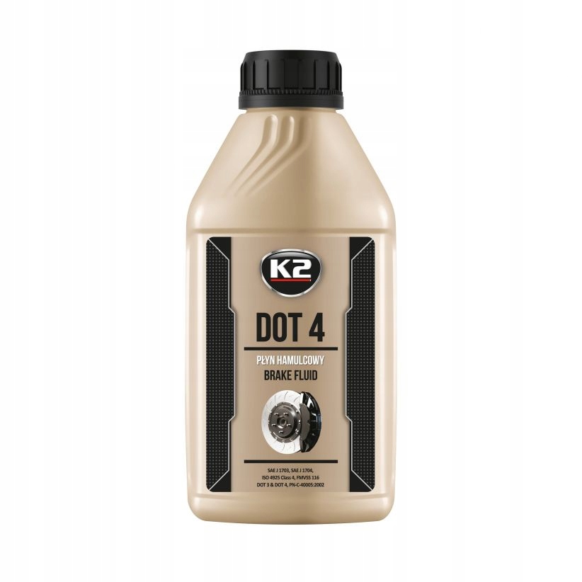Płyn hamulcowy K2 DOT 4 500 ml