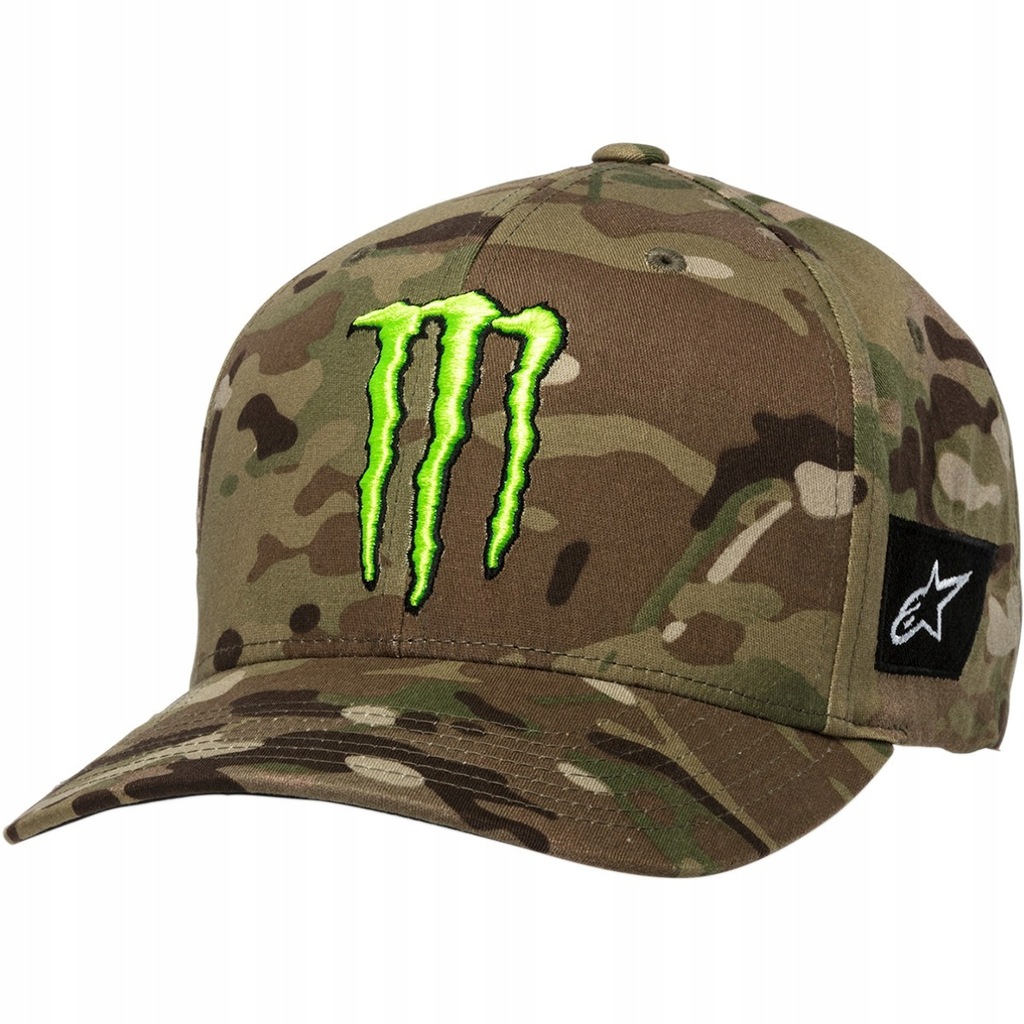 Купить Бейсбольная кепка Alpinestars Monster Energy Camo: отзывы, фото, характеристики в интерне-магазине Aredi.ru