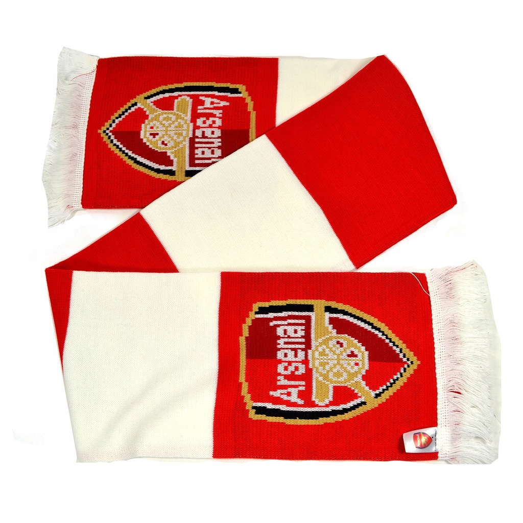 Szalik Arsenal FC (czerwono-biały)