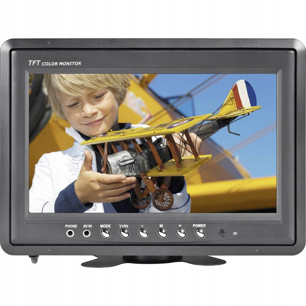 Monitor samochodowy LCD Renkforce T-900B, 9 cali
