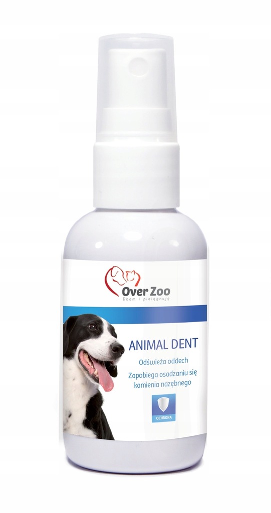 Over Zoo Animal Dent spray do higieny jamy ustnej psa 50ml