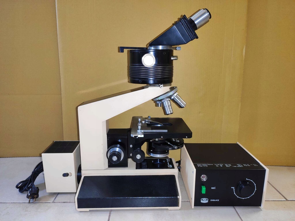 Mikroskop PZO Biolar DIC MPI5 OH1 100W polaryzacja