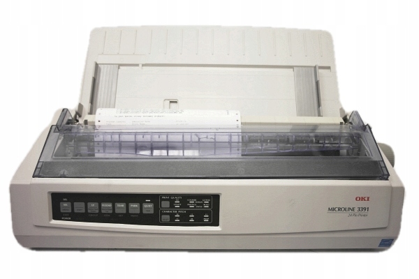 NOWOCZESNA DRUKARKA 24igłowa OKI 3391 KABLE ML3391 USB LPT GW12M.FV