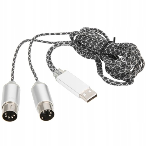 70,9-calowy kabel MIDI na kabel konwertera USB