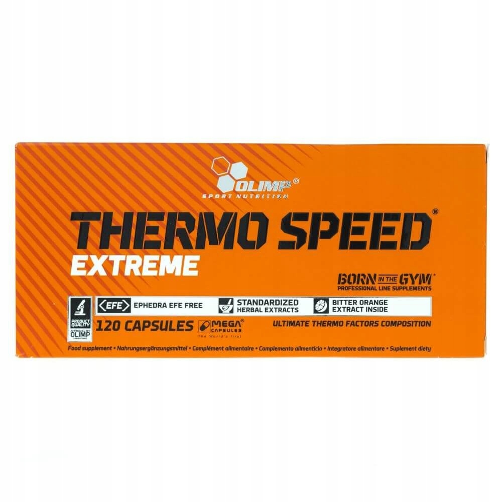 OLIMP Thermo Speed Extreme 120kaps MOCNY SPALACZ