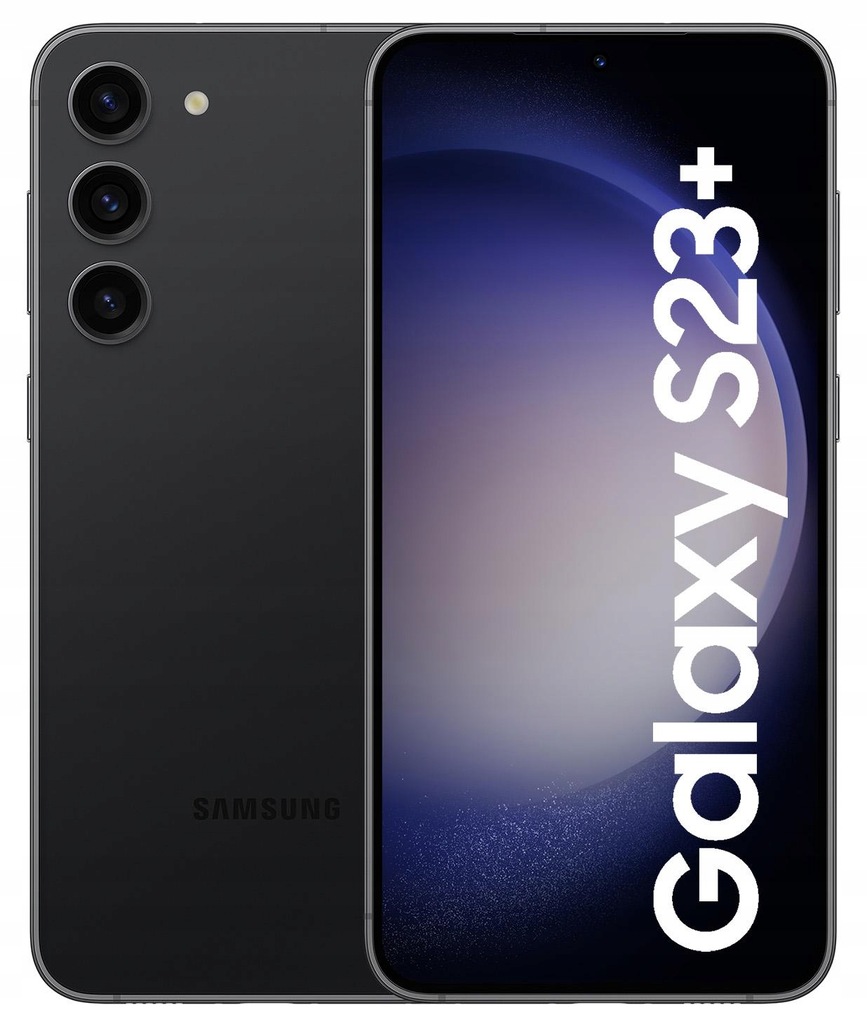 Smartfon Samsung Galaxy S23+ 8/256GB 6,6' 120Hz 50Mpix Czarny