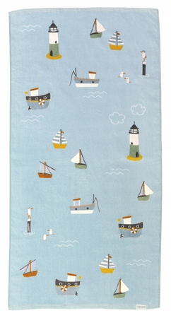 Little Dutch Ręcznik plażowy 120x60cm Sailors Bay