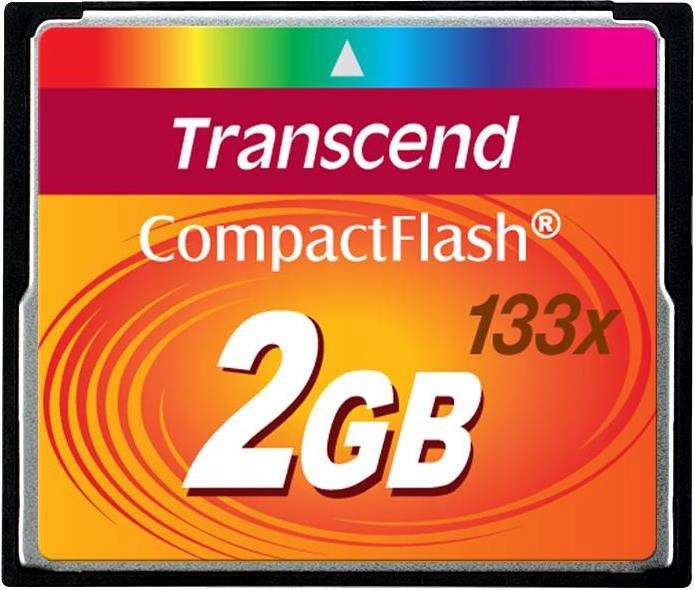 Karta pamięci TRANSCEND CF 2 GB Plastikowy pokrowi
