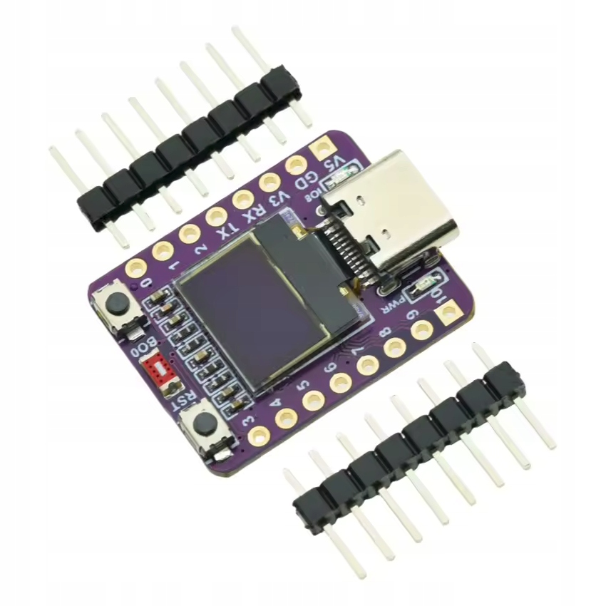 Płytka prototypowa ESP32-C3 Super Mini OLED 0.42