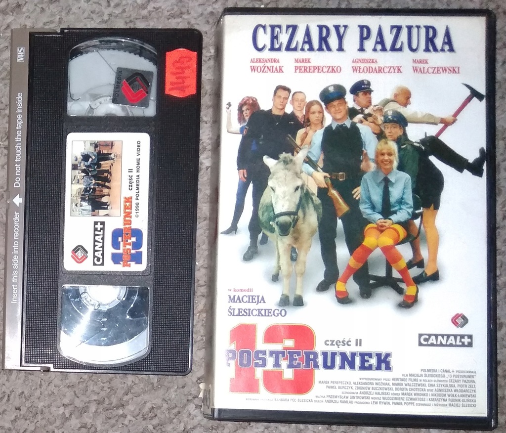 13 POSTERUNEK część 2 ! kaseta VHS video !
