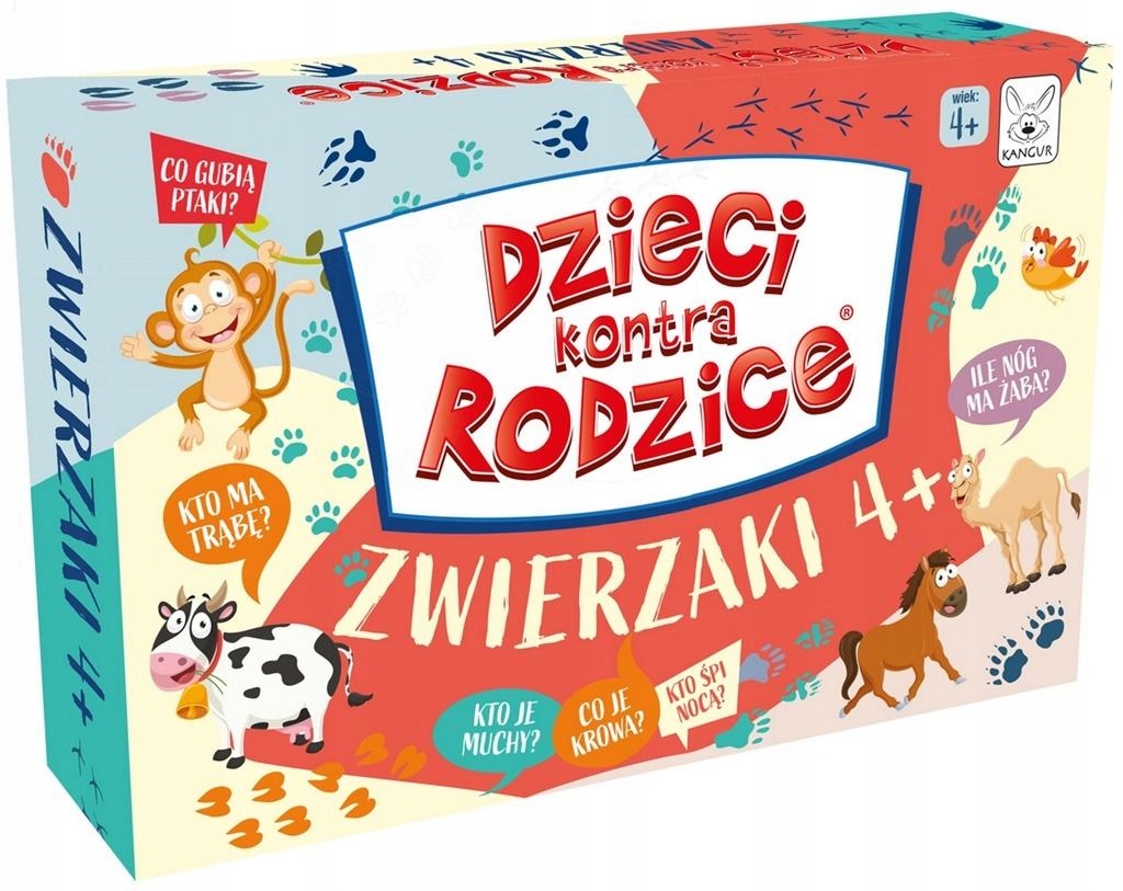 GRA DZIECI KONTRA RODZICE - ZWIERZAKI ORYGINAŁ