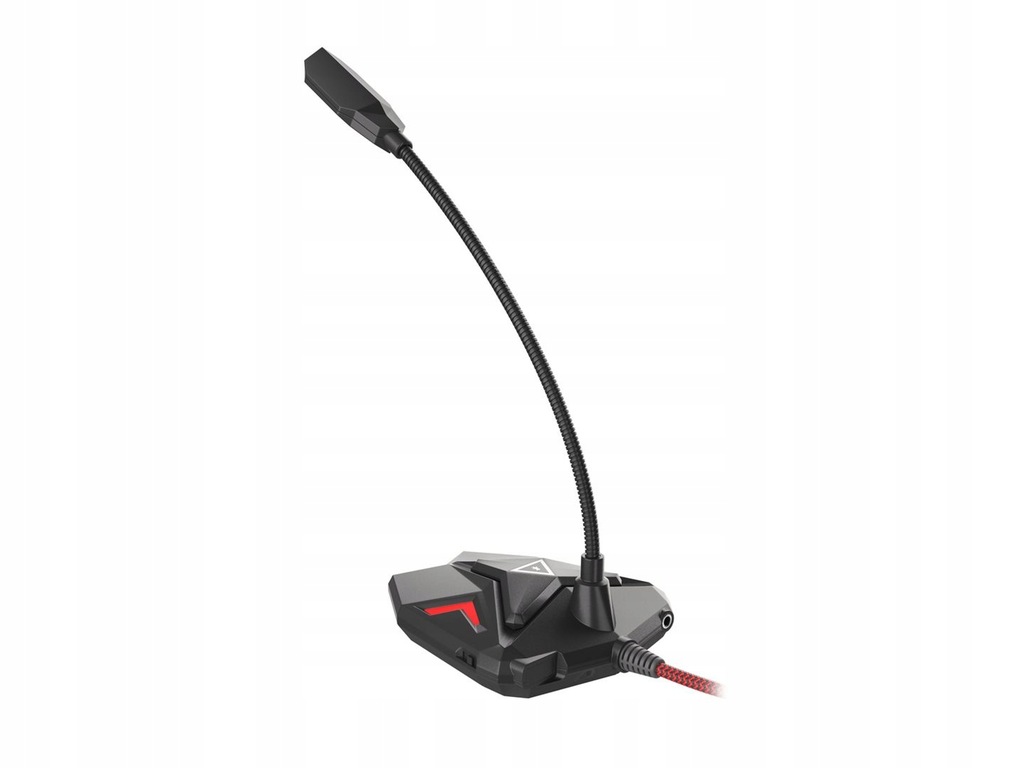 Mikrofon gamingowy Genesis Radium 100 USB 2.0 Czarno-Czerwony Omni