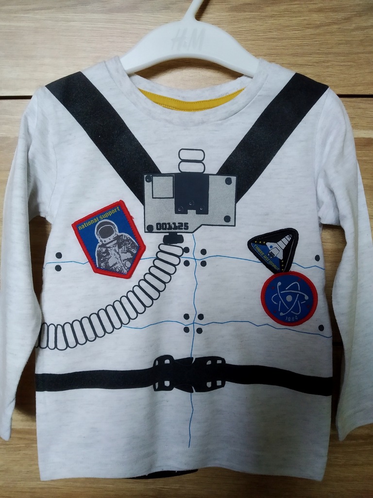 C&A bluzeczka chłopięca kosmonauta r.92