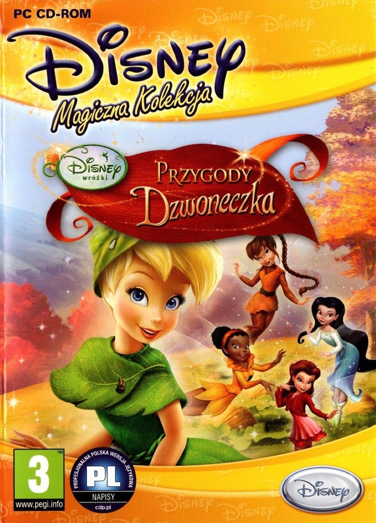 Przygody dzwoneczka Disney PC CD-ROM