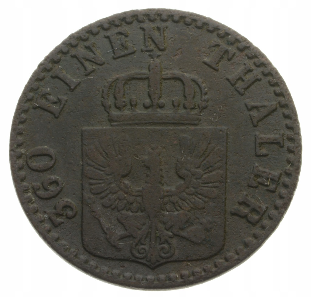 1 fenig 1864 r. Królestwo Prus, Berlin - A.
