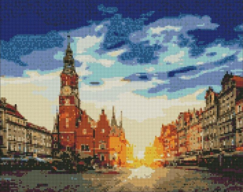 DIAMENTOWE Mozaiki KRAJOBRAZ Wrocław + AKCESORIA
