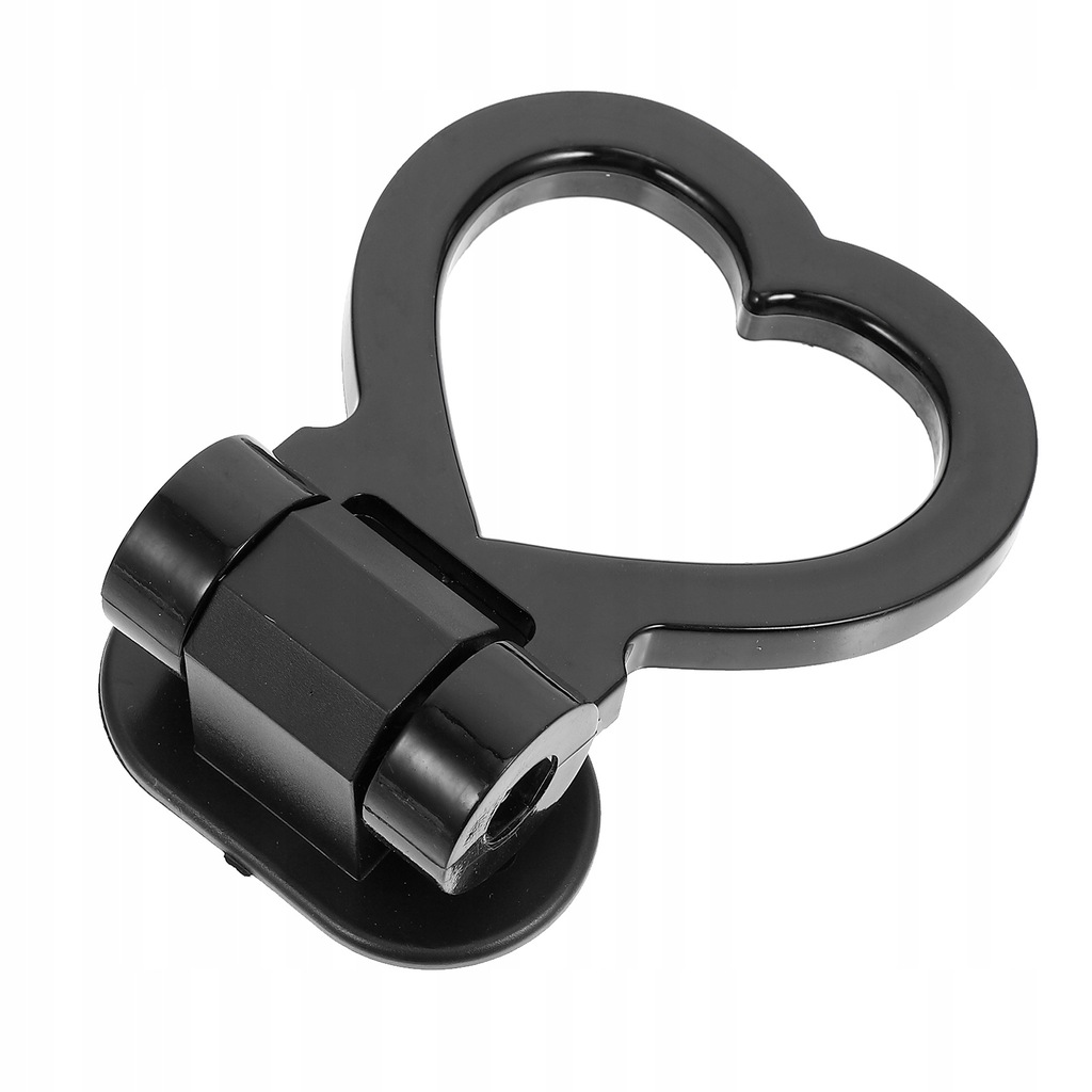 1PC FRONT BUMPER DECORATIVE TOW HOOK LOVE SHAPED CAR TRACTION HOOK ORNAMENT
