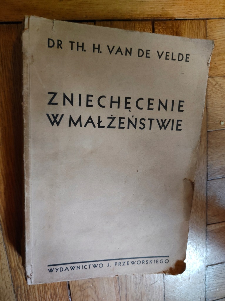 Zniechęcenie w małżeństwie - Van de Velde 1948