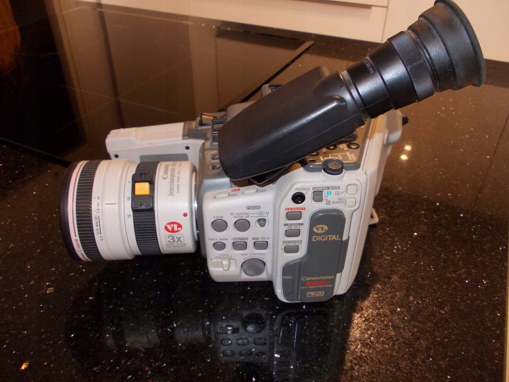 KAMERA CANON CANOVISION EX2 Hi8 * 8mm * JAPAN * 7540766842