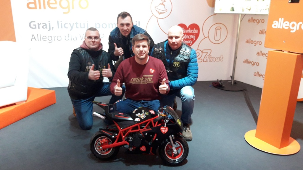 Mini Ścigacz od Klubu Motocyklowego 13 KŁODAWA