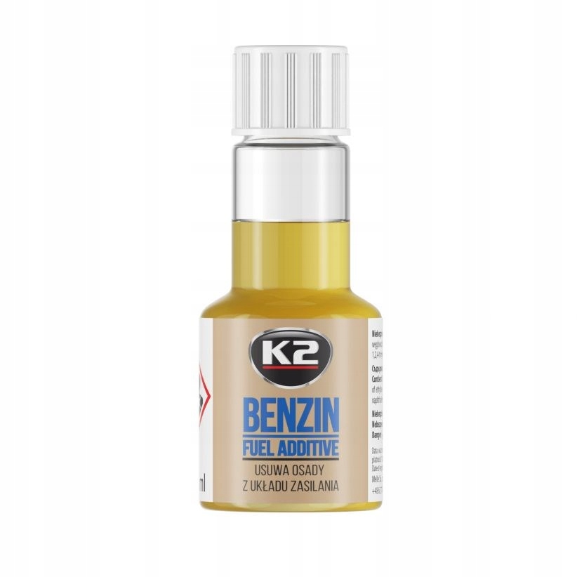 K2 Benzin 50ml - dodatek do czyszczenia wtrysków