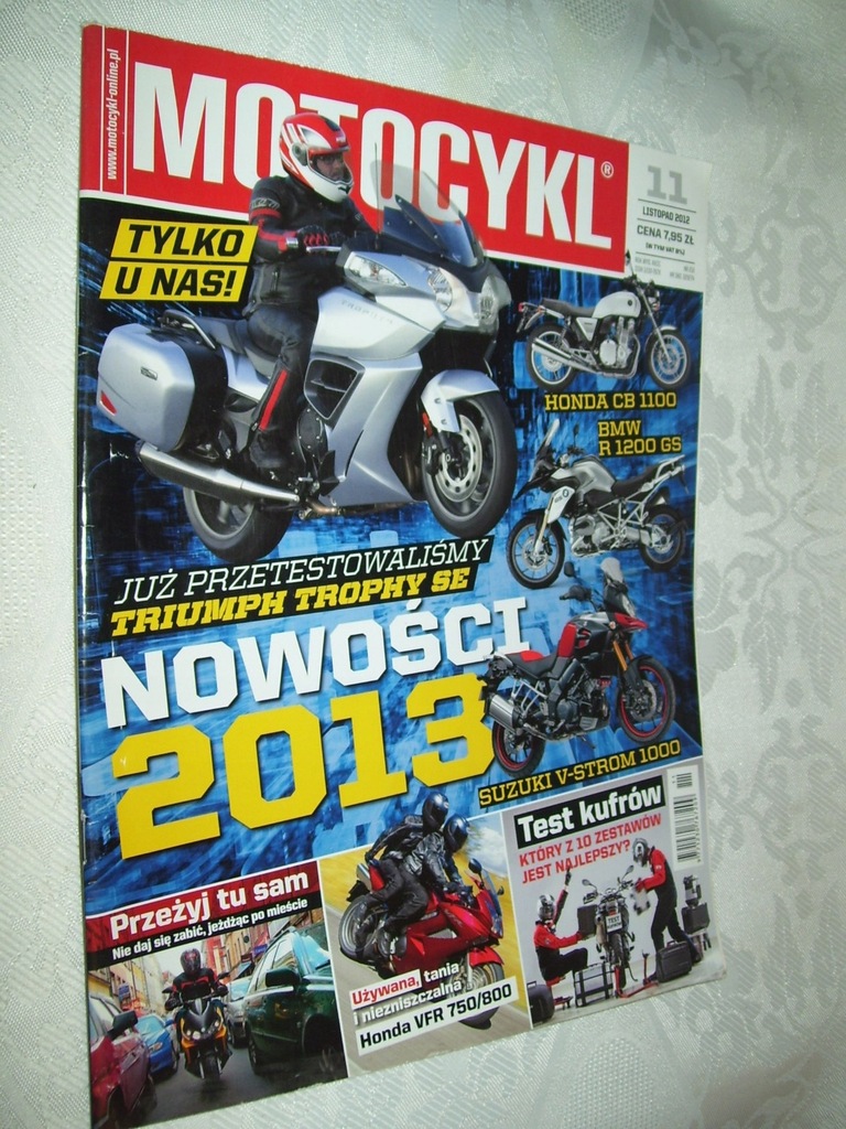 MOTOCYKL - NOWOŚCI 2013 - 11/2012