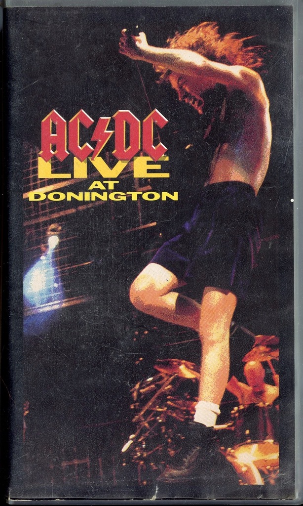 VHS AC/DC Live At Donington