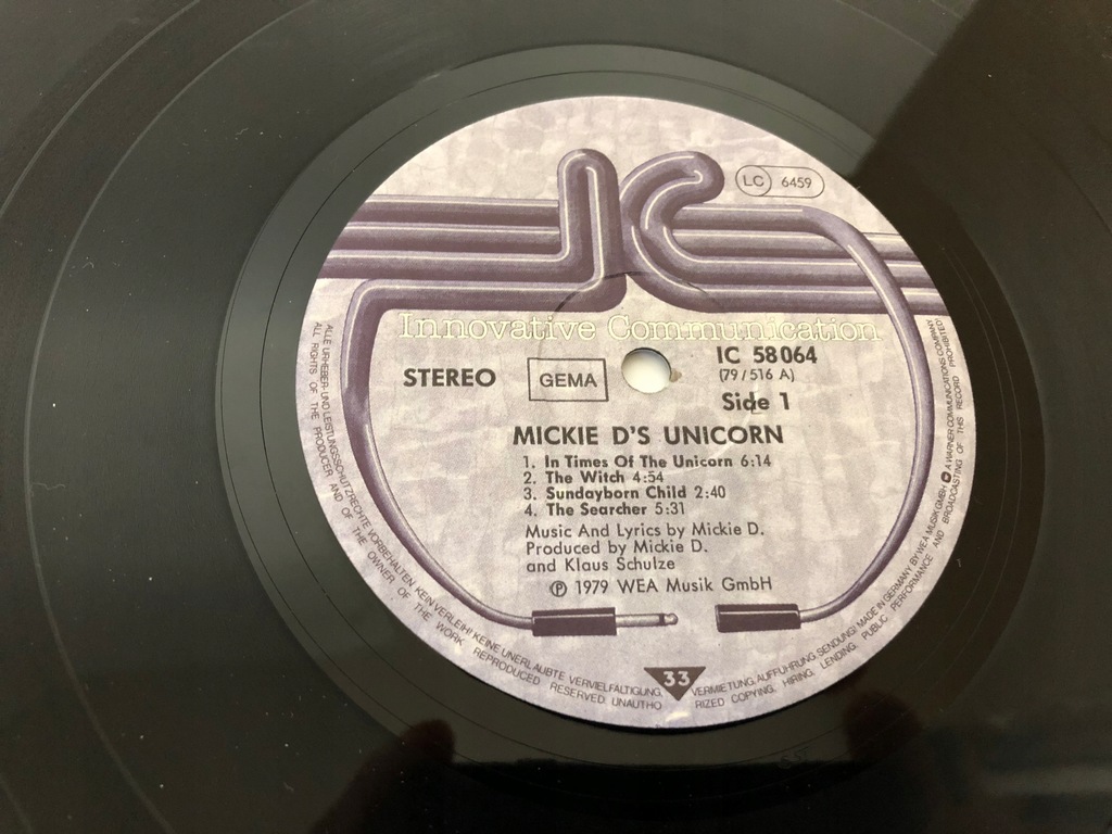 Купить Mickie D's Unicorn ---LP D2585 Синти-поп Прог-рок: отзывы, фото, характеристики в интерне-магазине Aredi.ru