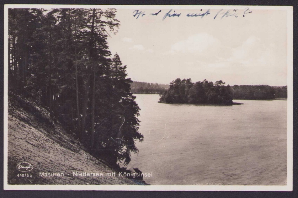 Ruciane-Nida - Niedersee, obieg Lotzen 1935