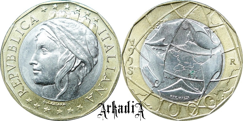 Włochy 1000 lirów 1998 !!!