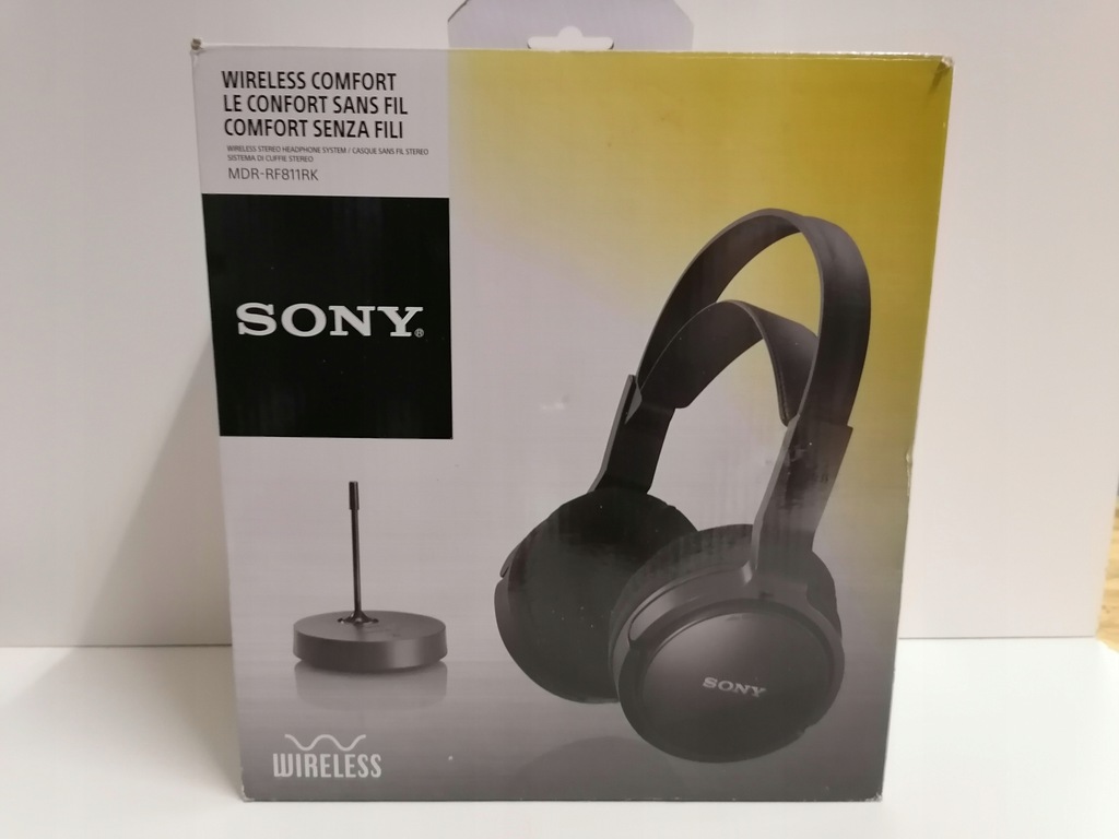 Słuchawki bezprzewodowe Sony MDR-RF811RK - 11679816116 - oficjalne ...