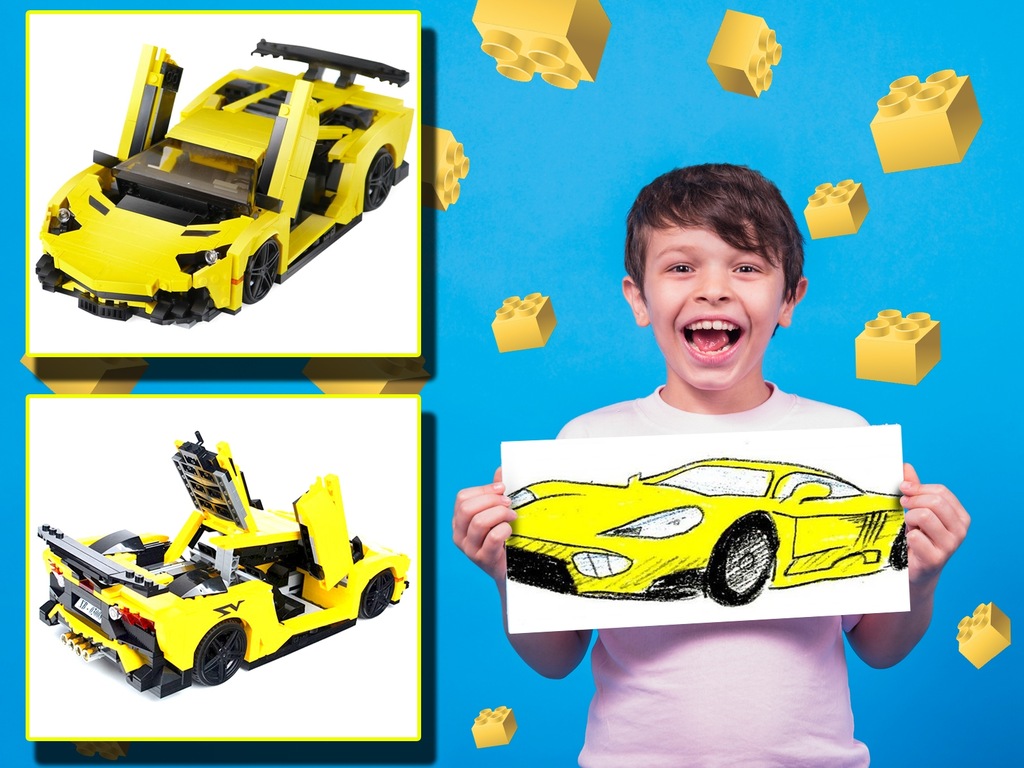 Klocki Konstrukcyjne Technic Lamborghini 834 ele 8684092280