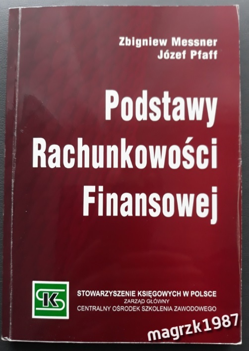 Podstawy Rachunkowości Finansowej