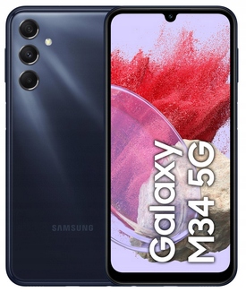 Smartfon Samsung Galaxy M34 5G 6GB 128GB Granatowy
