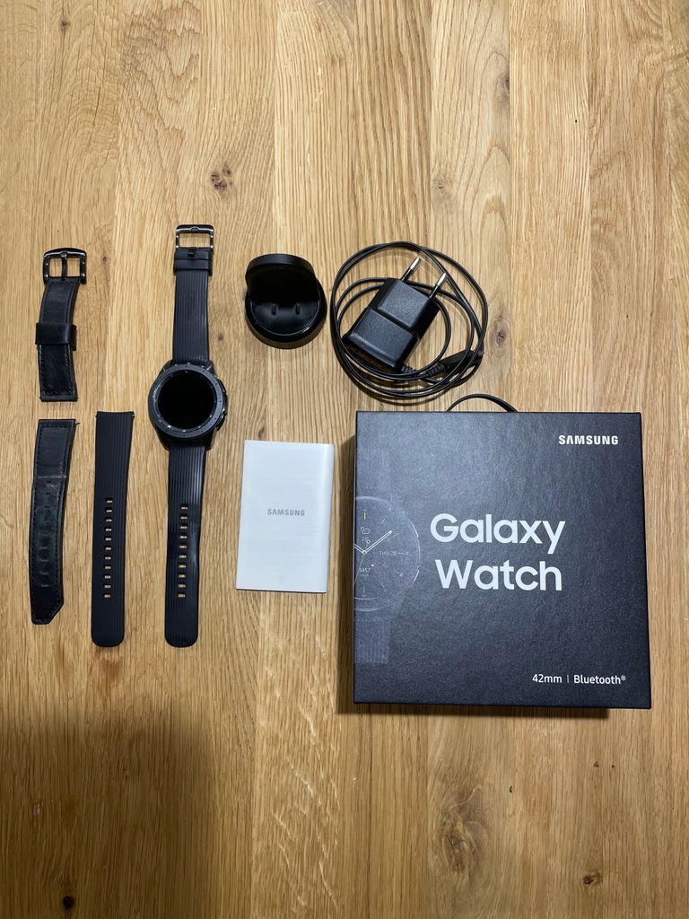 Smartwatch Samsung Galaxy Watch 42 mm czarny - 11305370284 - oficjalne ...