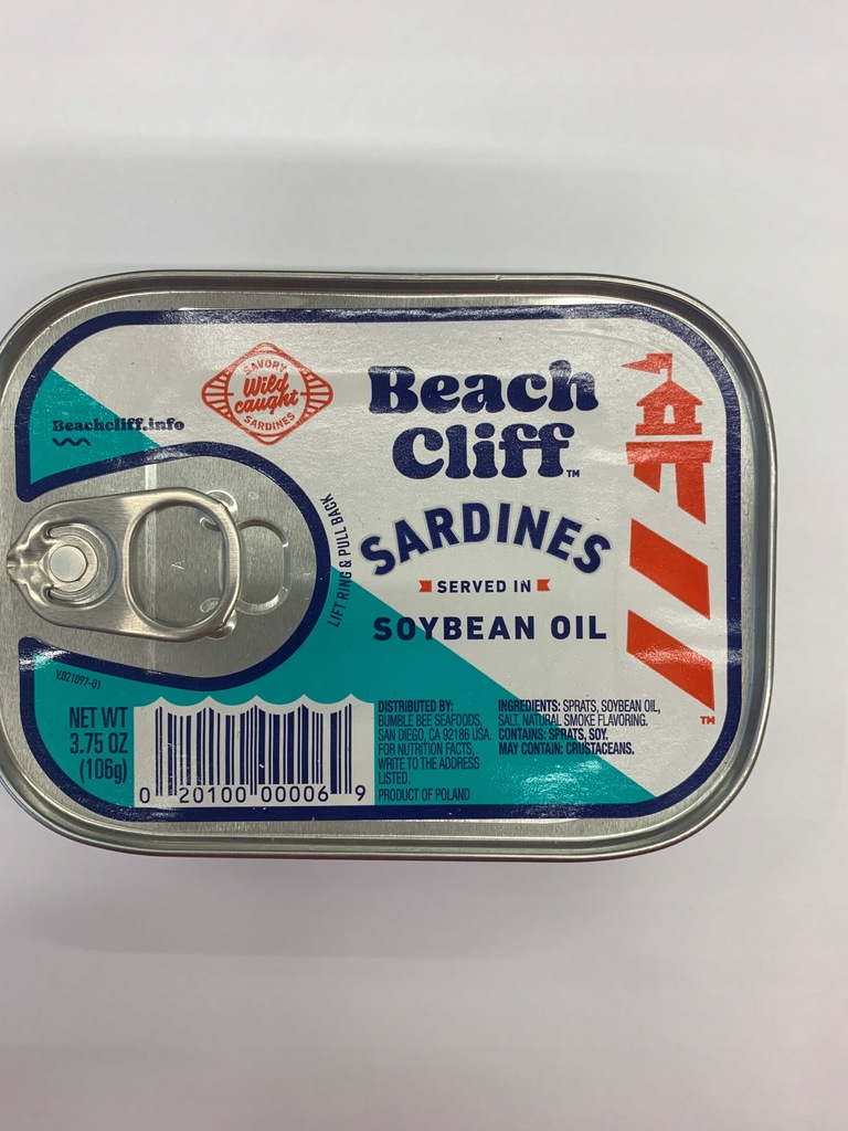 Sardynki w oleju sojowym 106g