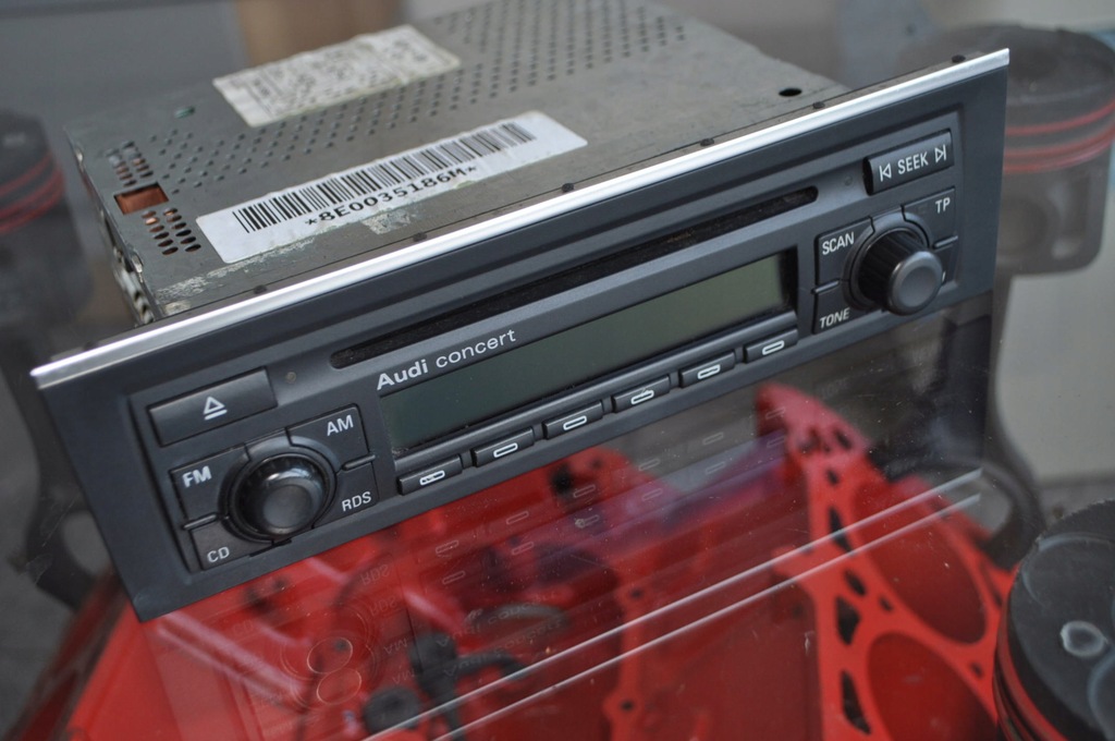 RADIO AUDI CONCERT A4 B6 B7 8E0035186M 12636672879 oficjalne
