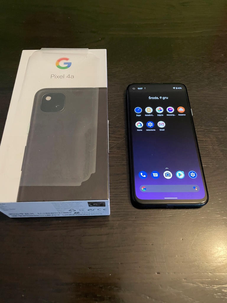 Smartfon Google Pixel 4A 6/128 GB czarny