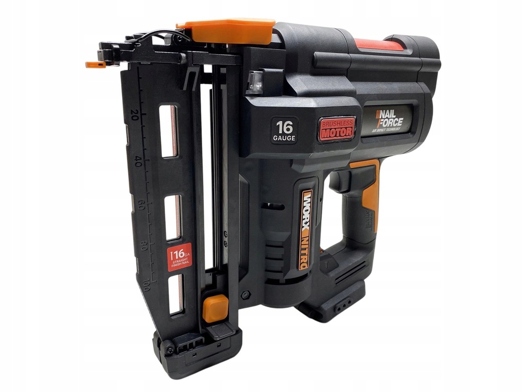 Gwoździarka akumulatorowa Worx Nitro WX84I, 20V