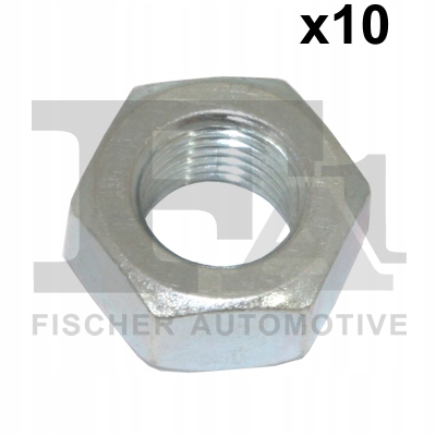 FISCHER NAKRĘTKA UKŁADU WYDECHOWEGO NAKRĘTKA M12X1.25 SW19 DIN934 (10 SZT.)
