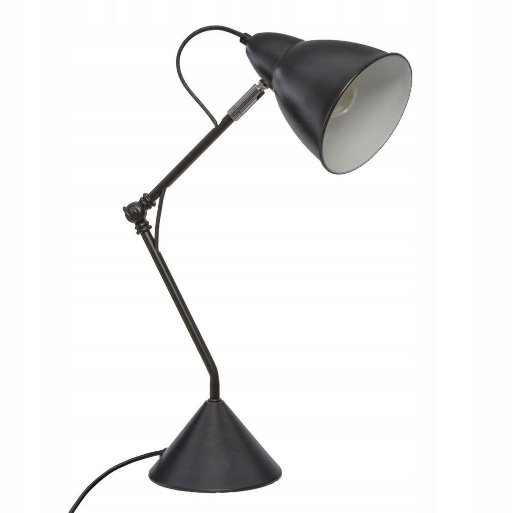 Lampka biurkowa Aude czarna 62 cm
