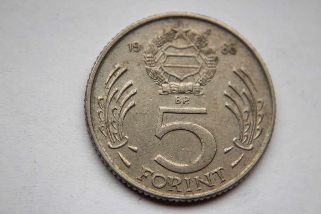 5 FORINT 1985 WĘGRY -W310