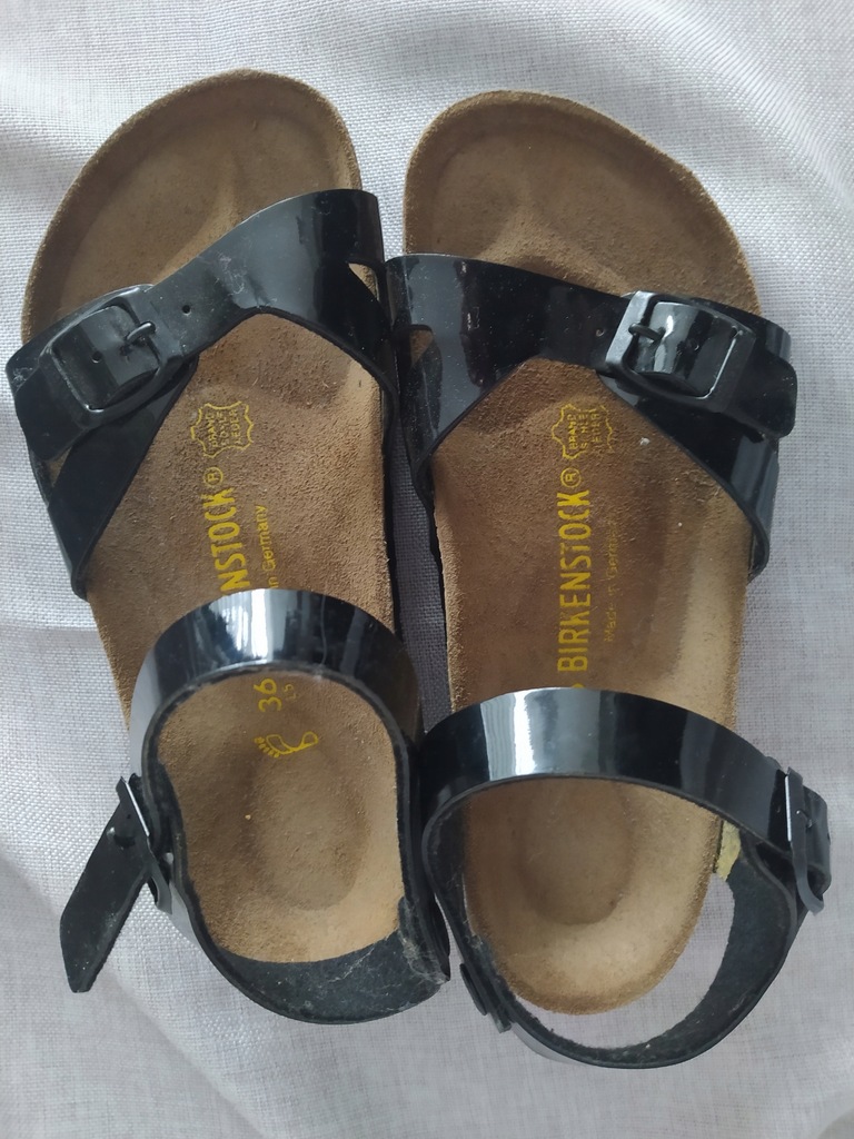 Birkenstock lekkie skórzane sandały 36