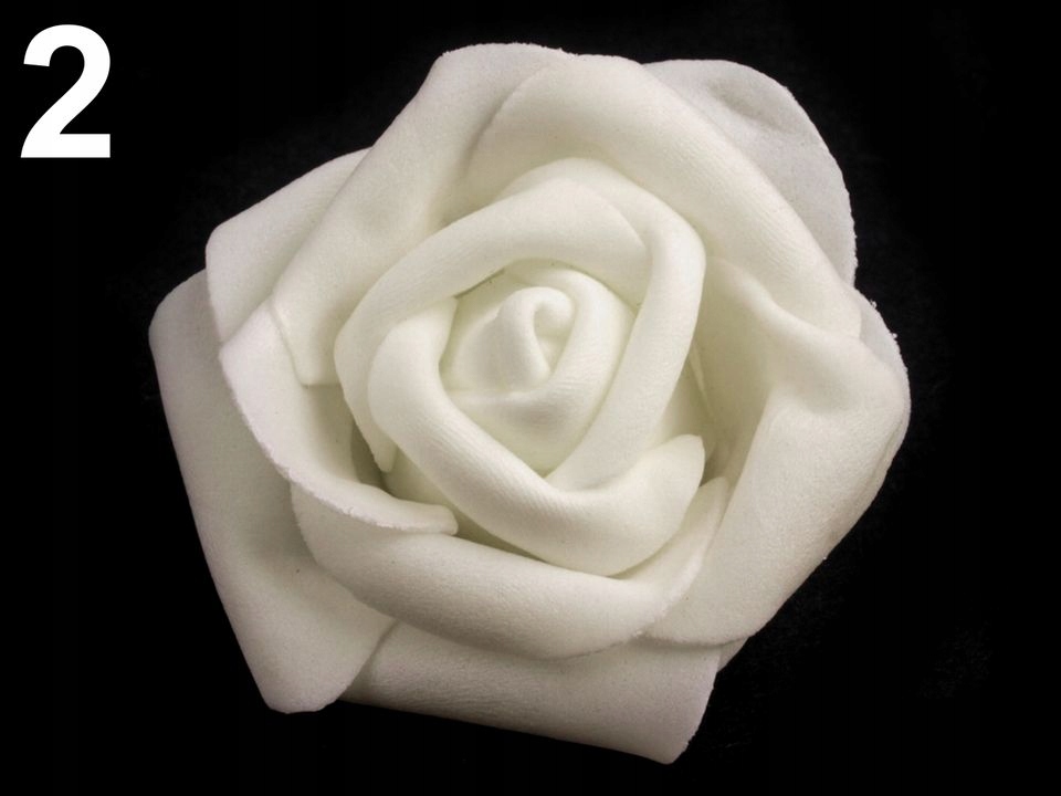 Róża piankowa fi6 cm 30szt