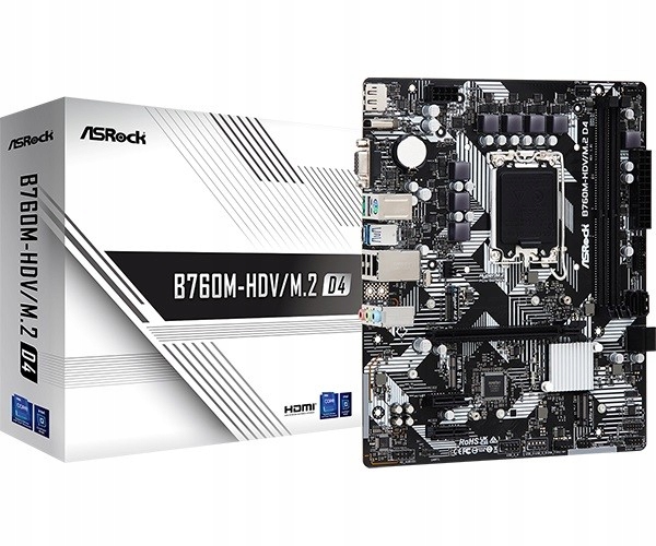 Płyta główna B760M-HDV/M.2 D4 s1700 2DDR4 DP