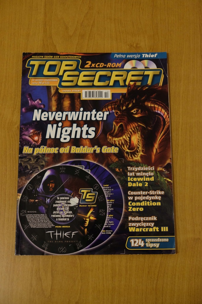 Top Secret październik 10/2002 /Neverwinter Nights