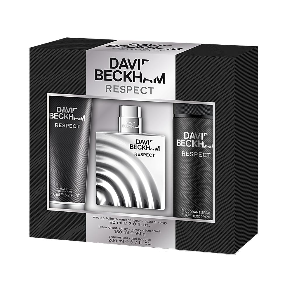 David Beckham Respect zestaw EDT 90ml + żel pod pr