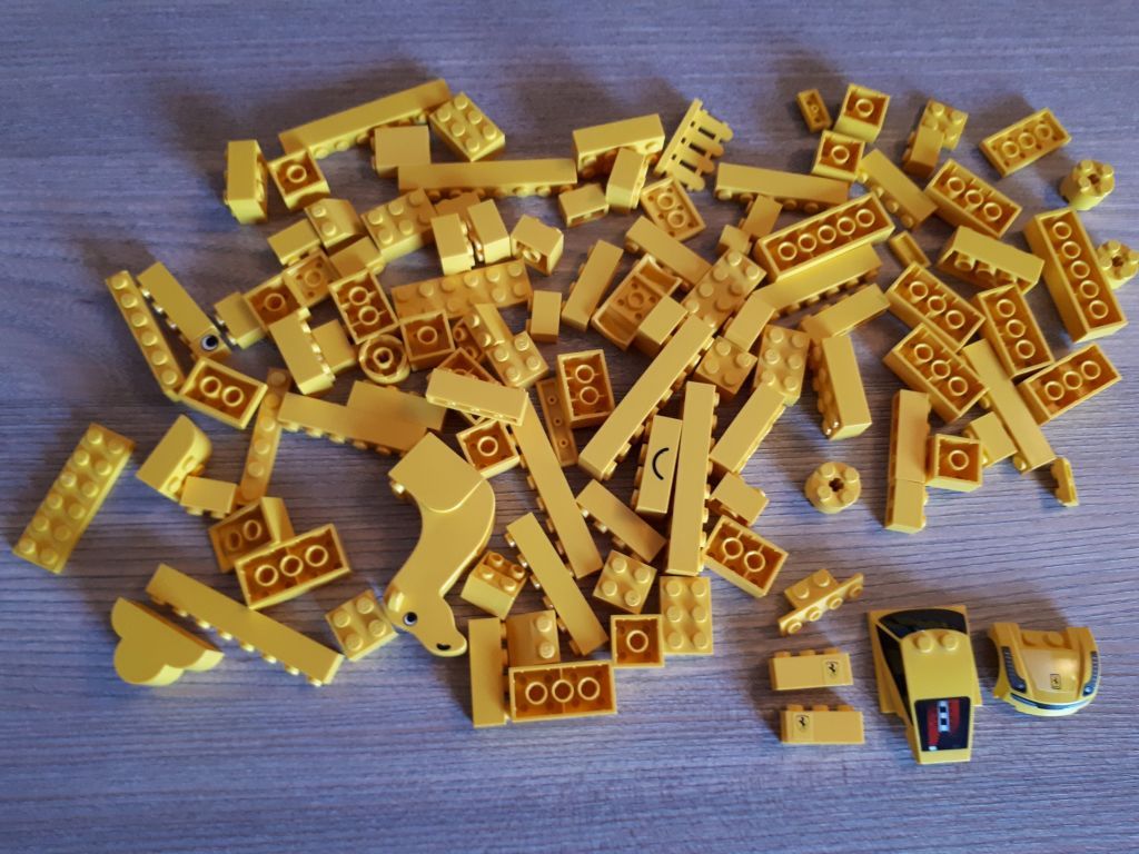 LEGO - różne żółte